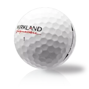 36 Kirkland 3 Piece White Golf Balls - Recycled 5A/4A