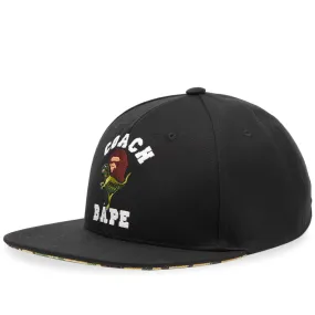 A Bathing Ape x Coach Baseball CapBlack