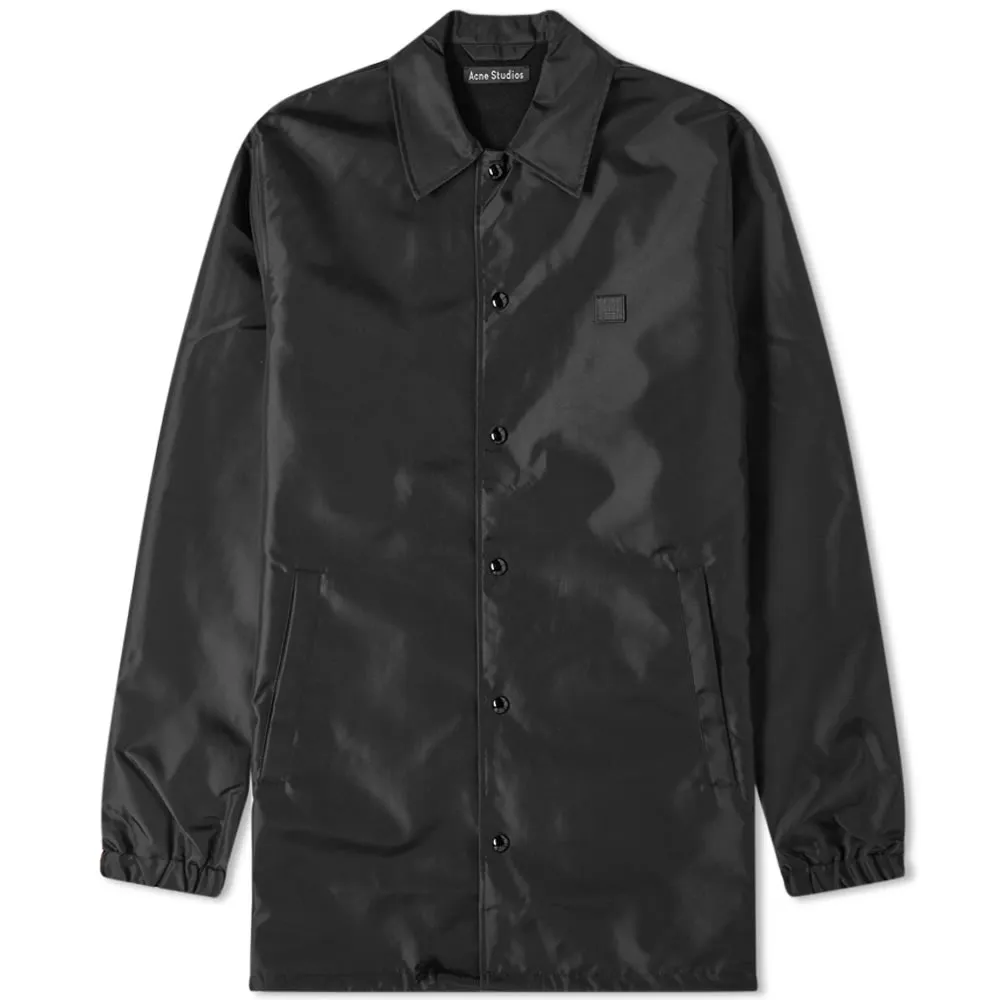 Acne Studios Oscoda Face Coach JacketBlack