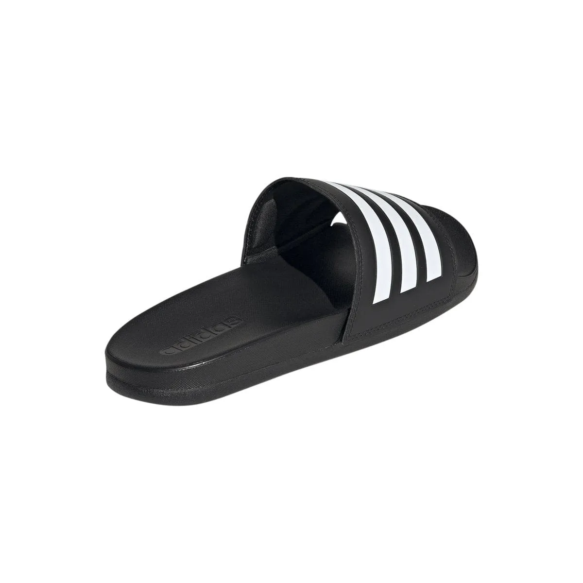 ADIDAS MEN'S ADILETTE COMFORT BLACK/WHITE SLIDES