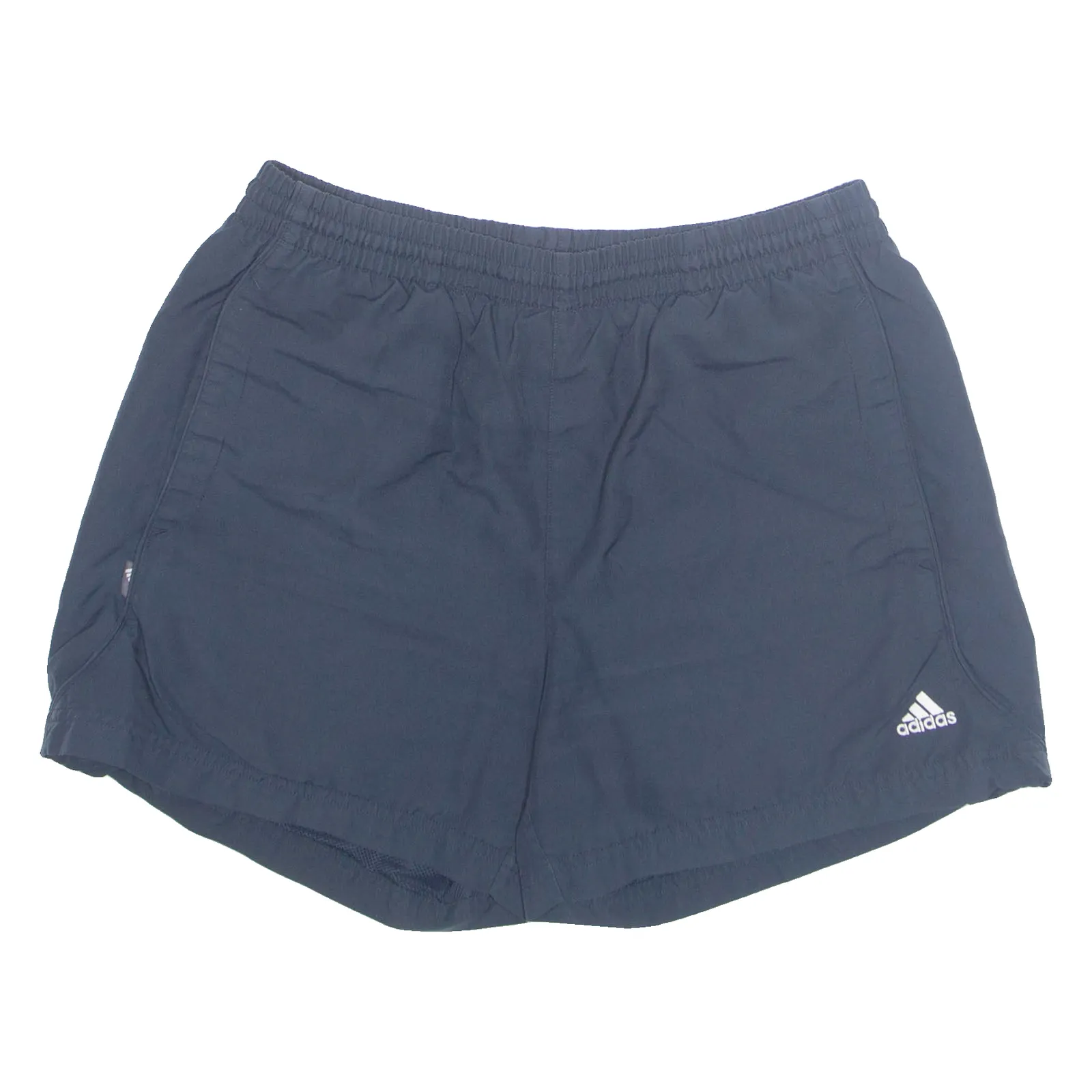 ADIDAS Mesh Lined Womens Sports Shorts Blue S W28