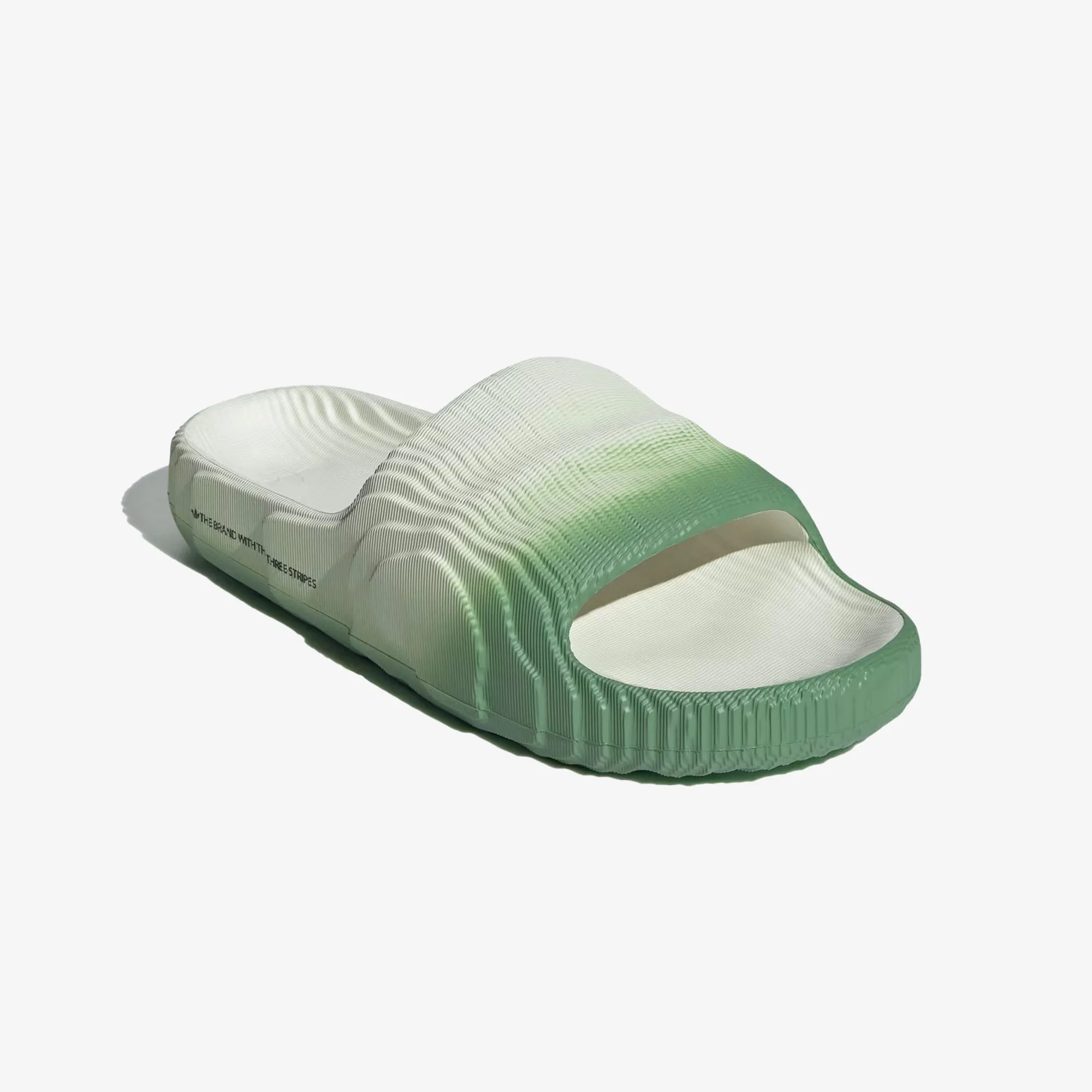 ADILETTE 22 'IVORY/PRELOVED GREEN/CORE BLACK'