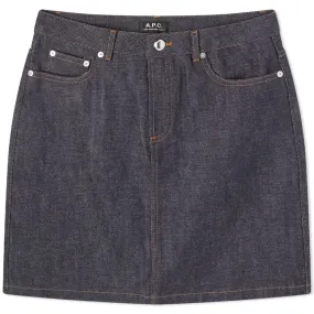 A.P.C Jupe Standard Mini SkirtIndigo