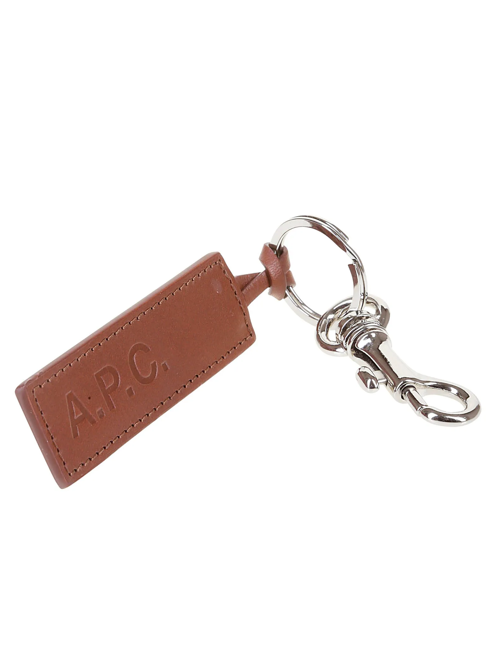 A.P.C. Logo Embossed Keyring