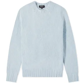 A.P.C. Lucci Alpaca Crew KnitLight Blue