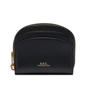 A.P.C. Mini Demi Lune WalletBlack