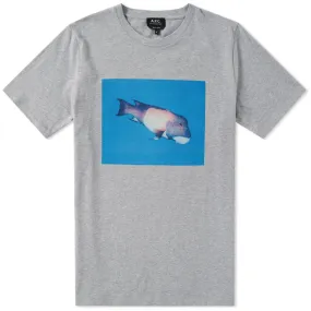 A.P.C. Poisson TeeGrey