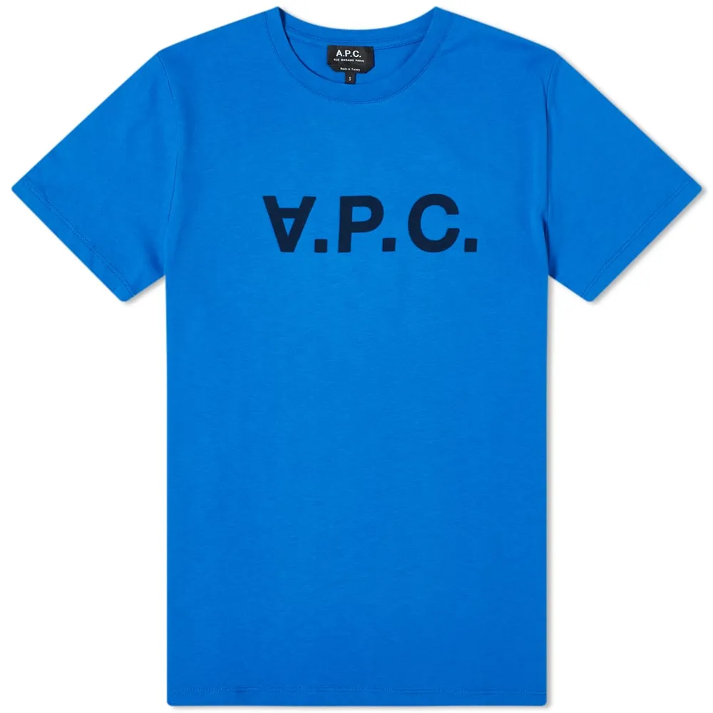 A.P.C. VPC Logo T-ShirtRoyal Blue