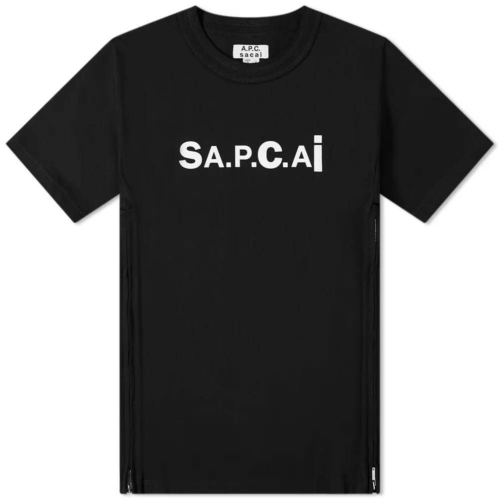 A.P.C. x Sacai Kiyo T-ShirtBlack