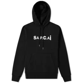 A.P.C. x Sacai Taiyo HoodieBlack