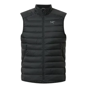 ARCTERYX Cerium Zip-Through Logo Gilet - Black