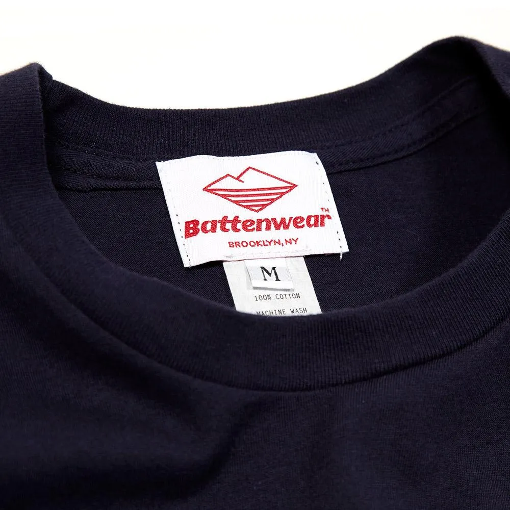 Battenwear Pocket TeeNavy