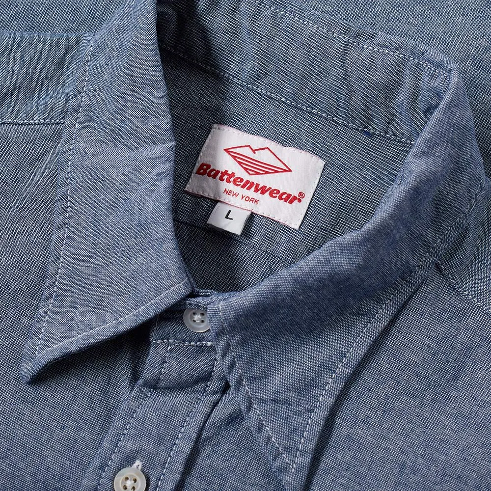 Battenwear Weekend ShirtBlue Chambray