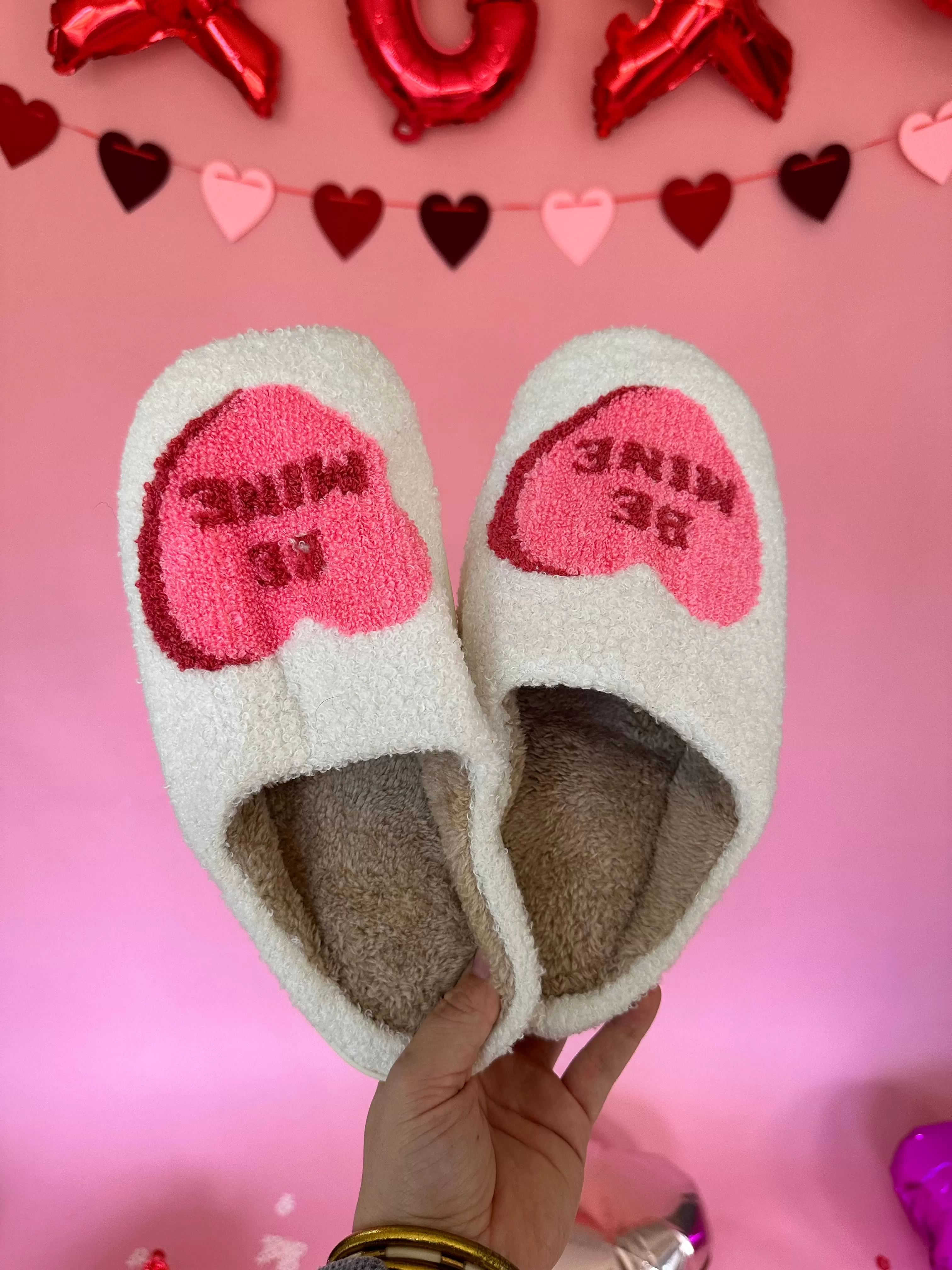 Be Mine Candy Slippers in