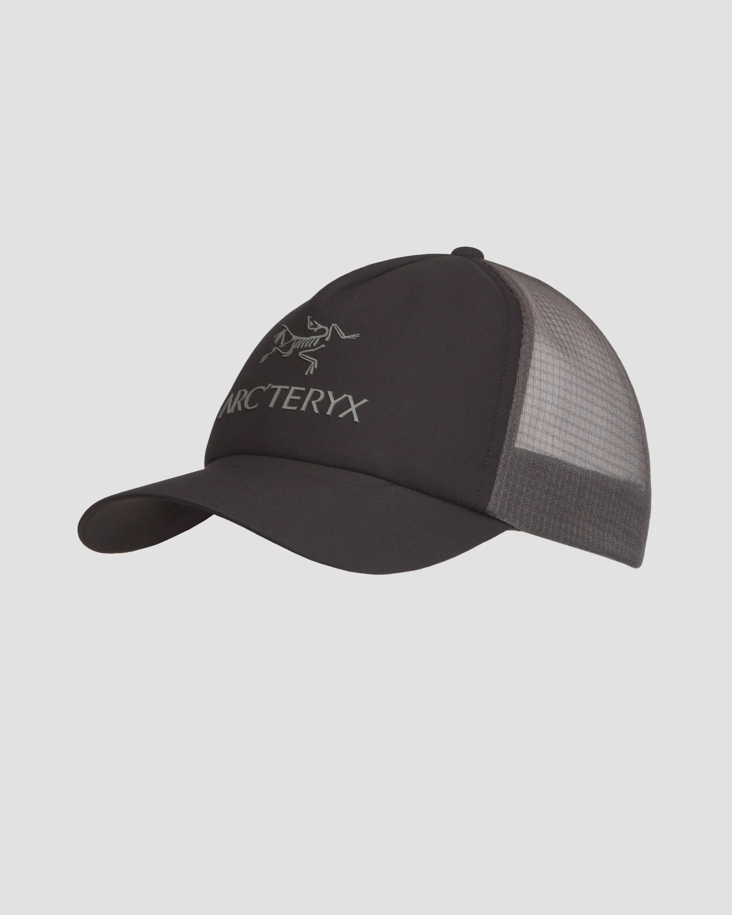 Black cap Arcteryx Bird Word Trucker Curved   x000007763-1172