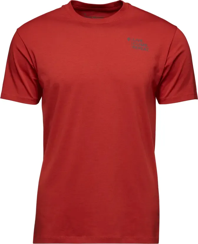 Black Diamond Men's Desert To Mountain Tee Red Rock | Buy Black Diamond Men's Desert To Mountain Tee Red Rock here | O