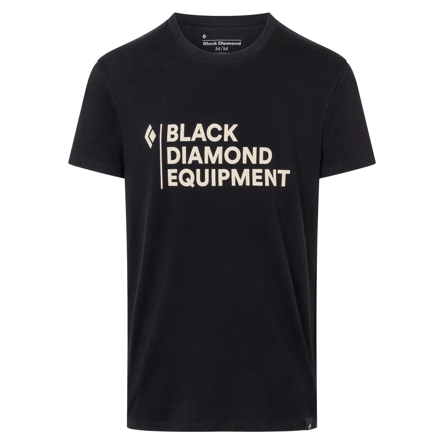 Black Diamond Men's Stacked Logo Tee Black | Buy Black Diamond Men's Stacked Logo Tee Black here | Outnorth