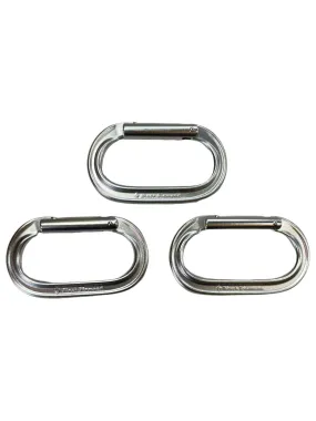 Black Diamond Oval Carabiner 3 Pack