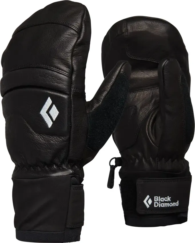 Black Diamond Women's Spark Mitts Black/Black | Buy Black Diamond Women's Spark Mitts Black/Black here | Outnorth