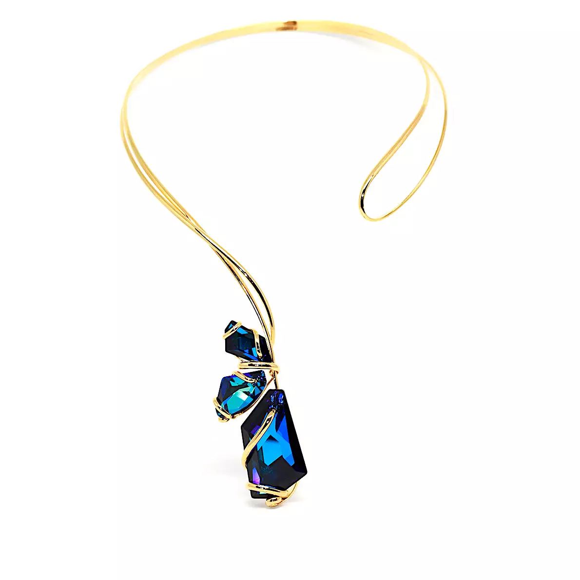 BLUE-ART NECKLACE