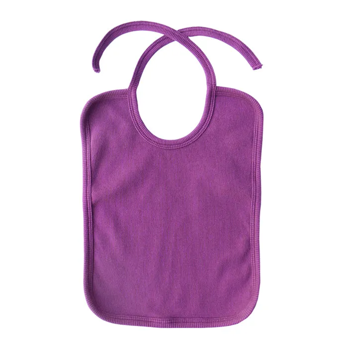 Bonton Baby Ribbed Bib Purple