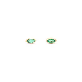 Bud Emerald Earrings