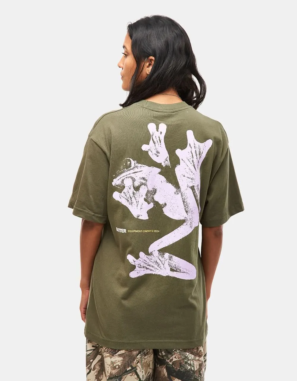 Butter Goods Amphibian T-Shirt - Army