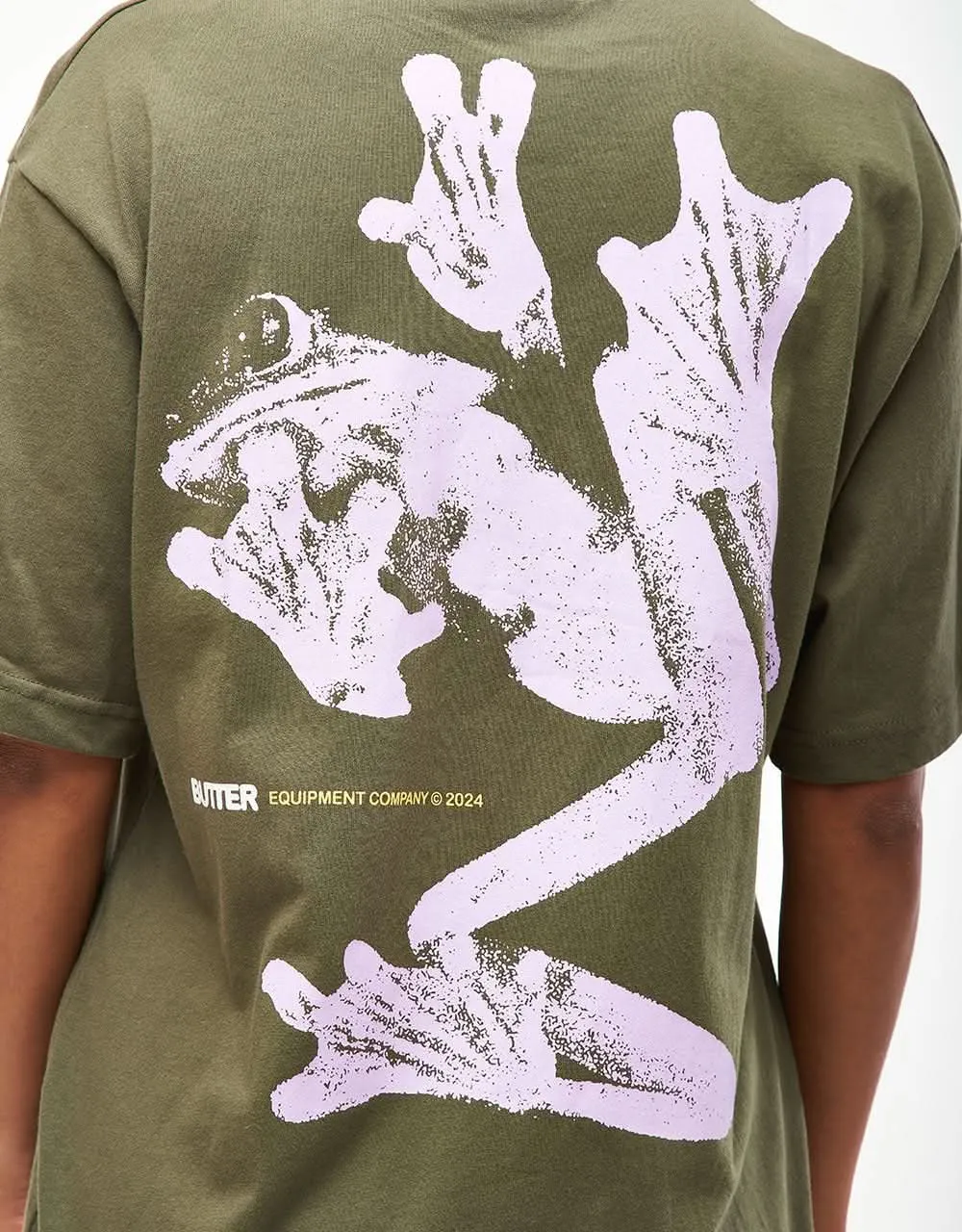 Butter Goods Amphibian T-Shirt - Army