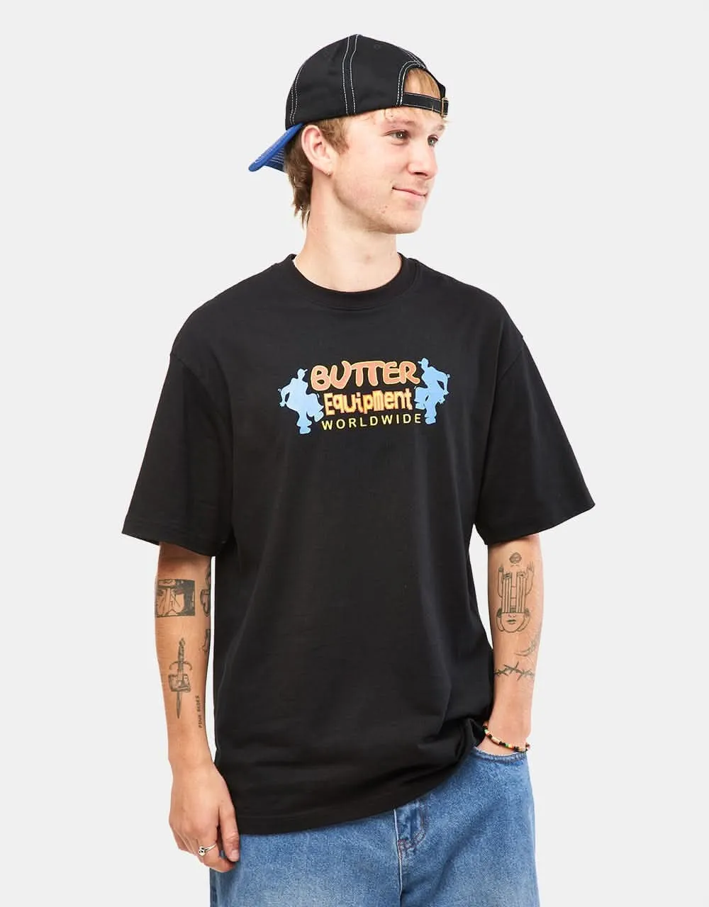 Butter Goods Breaker T-Shirt - Black