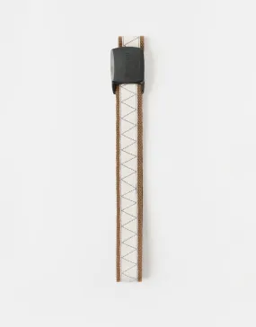 Butter Goods Equipment Woven Belt - Grey