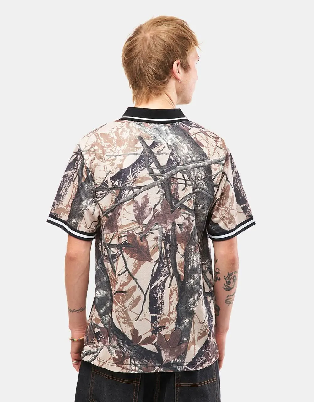 Butter Goods Foliage Camo Jersey - Tan