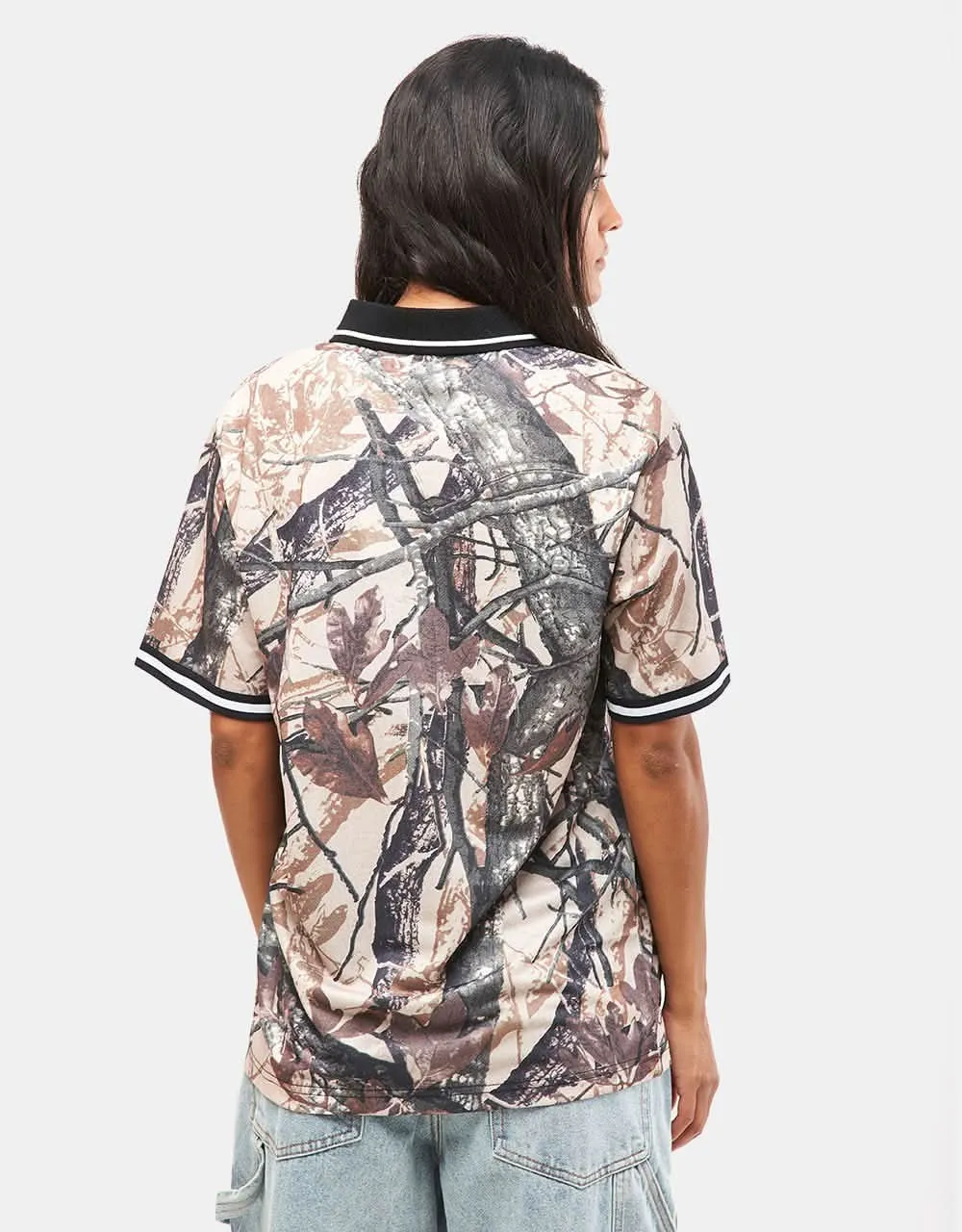 Butter Goods Foliage Camo Jersey - Tan