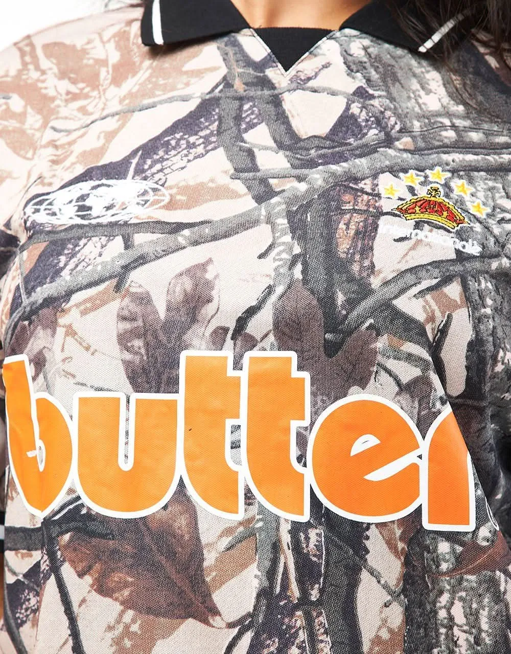 Butter Goods Foliage Camo Jersey - Tan