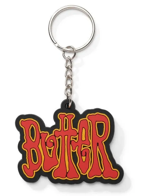 Butter Goods Keyring / Red