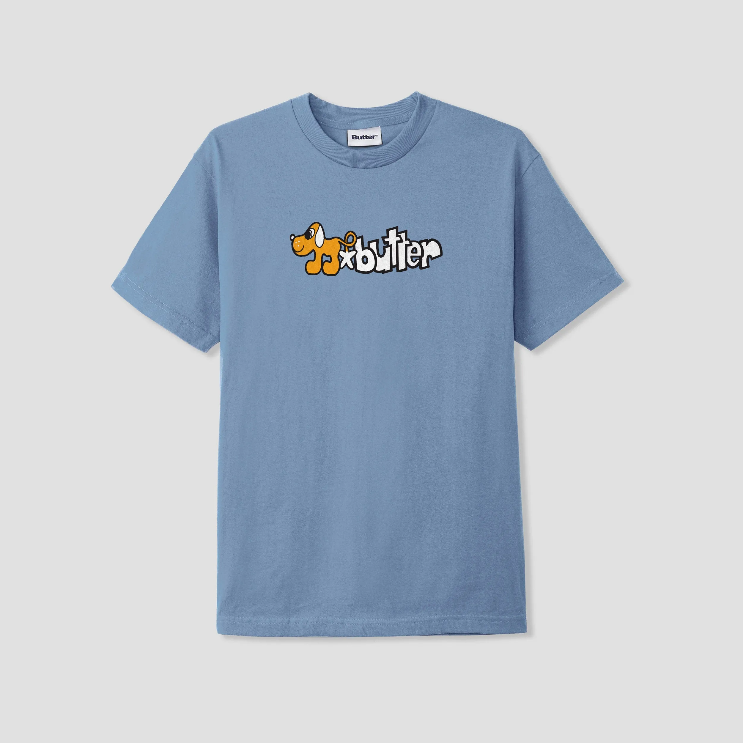 Butter Goods Pooch T-Shirt Slate Blue