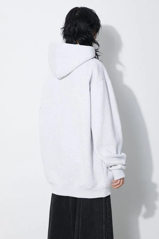 Butter Goods sweatshirt Felt Logo Applique gray color hooded BGQ1241903