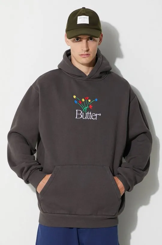 Butter Goods sweatshirt men's gray color