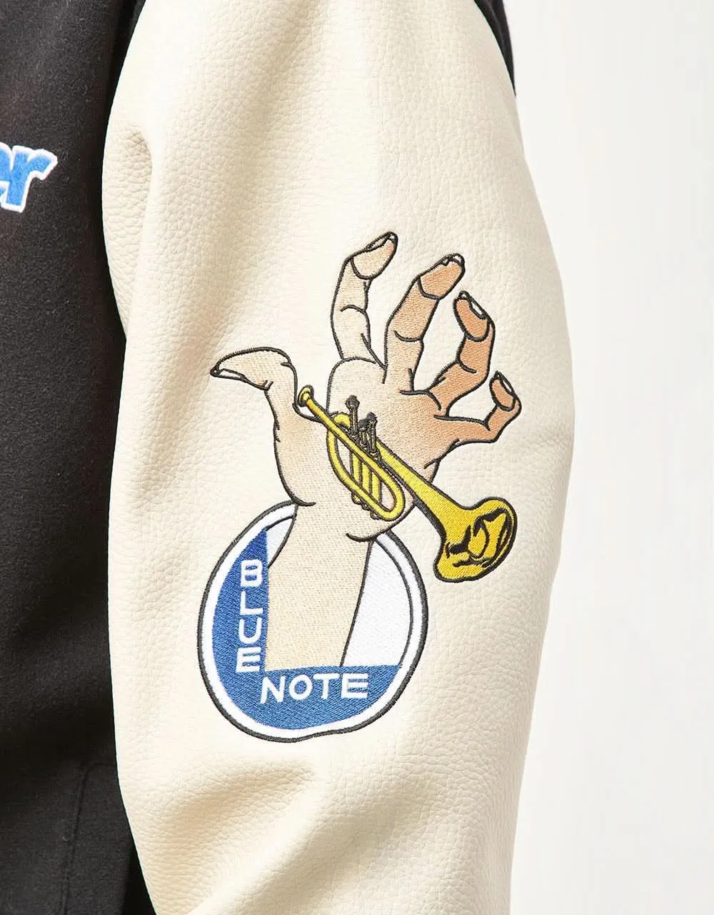 Butter Goods x Blue Note Blue Note Varsity Jacket - Navy/Cream