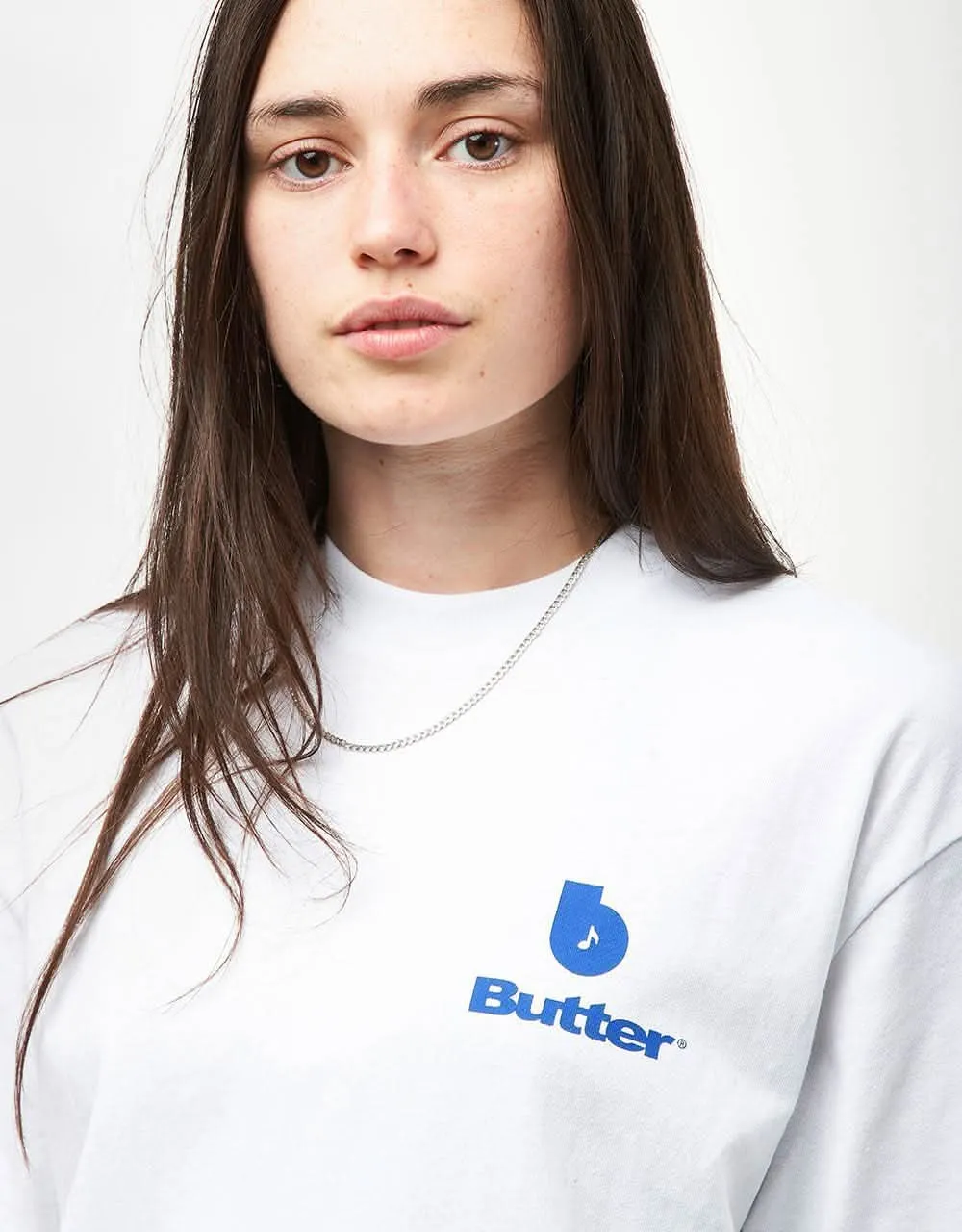 Butter Goods x Blue Note Finest Logo T-Shirt - White