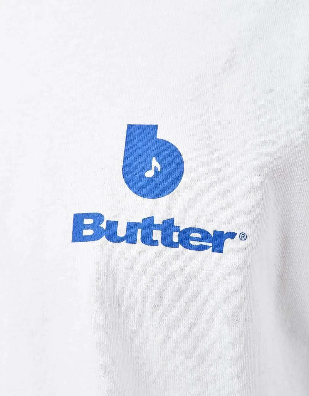 Butter Goods x Blue Note Finest Logo T-Shirt - White