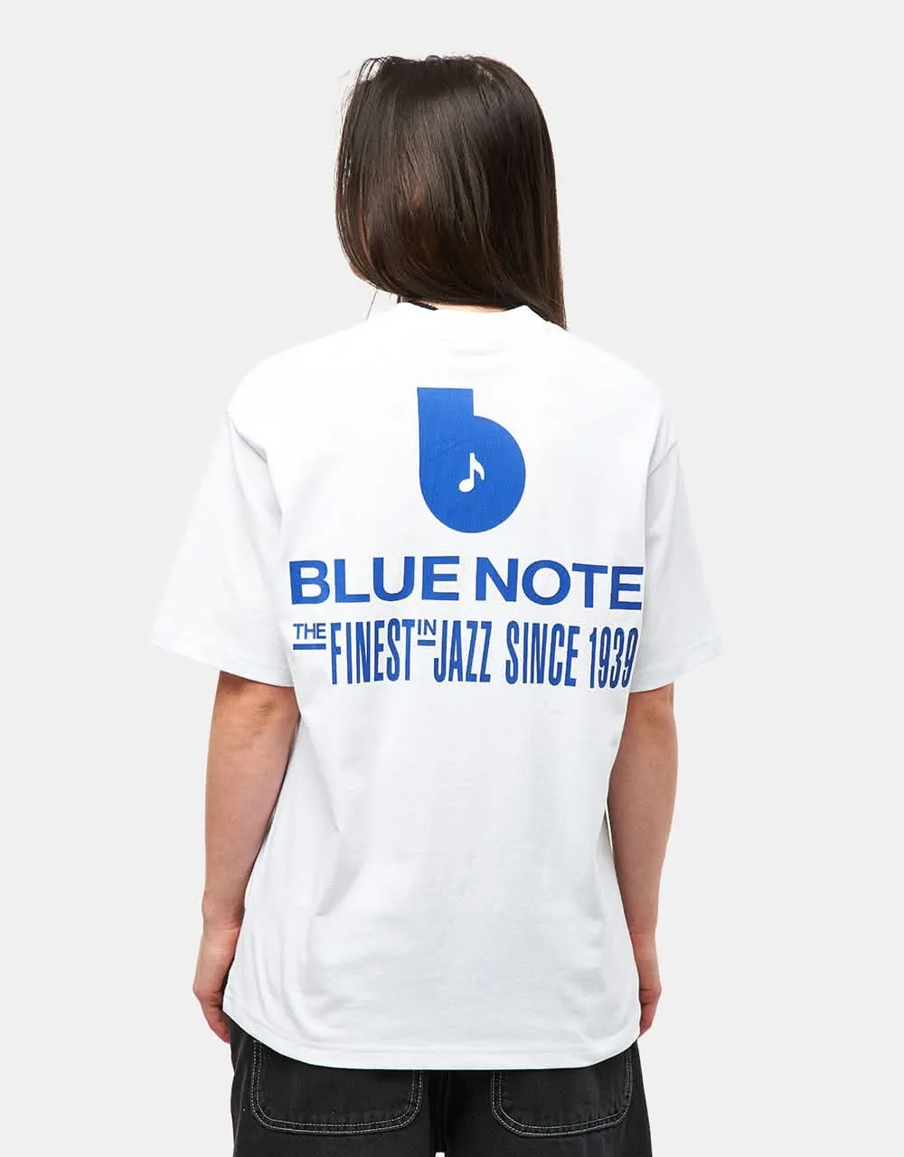 Butter Goods x Blue Note Finest Logo T-Shirt - White