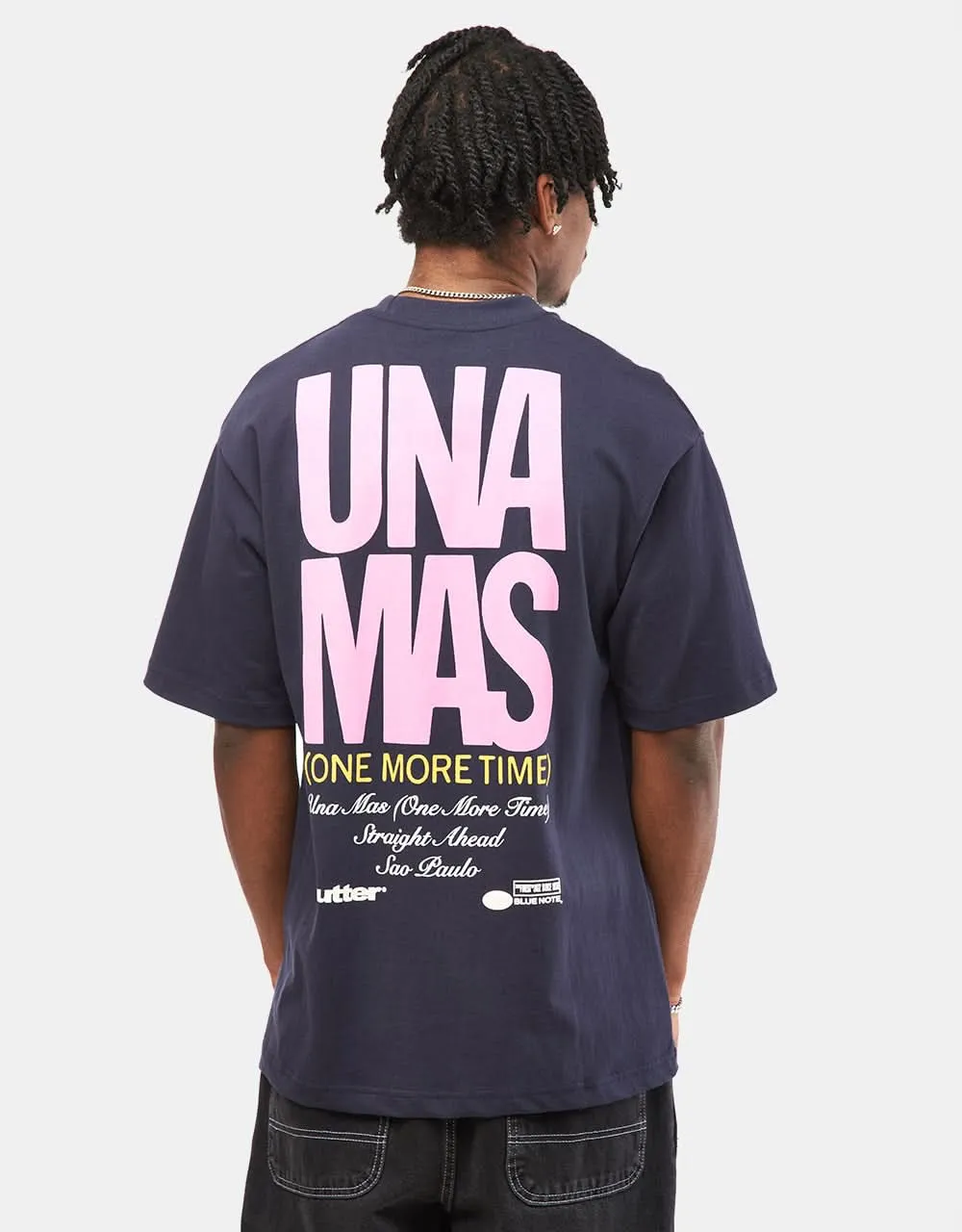 Butter Goods x Blue Note Una Mas T-Shirt - Navy