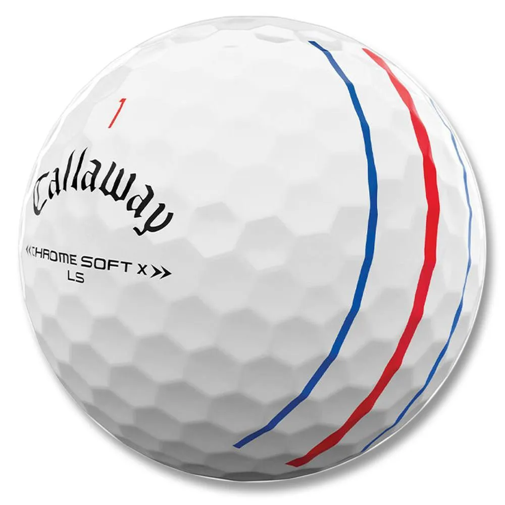 Callaway Chrome Soft X LS Triple Track 4 Dozen Golf Balls 2023