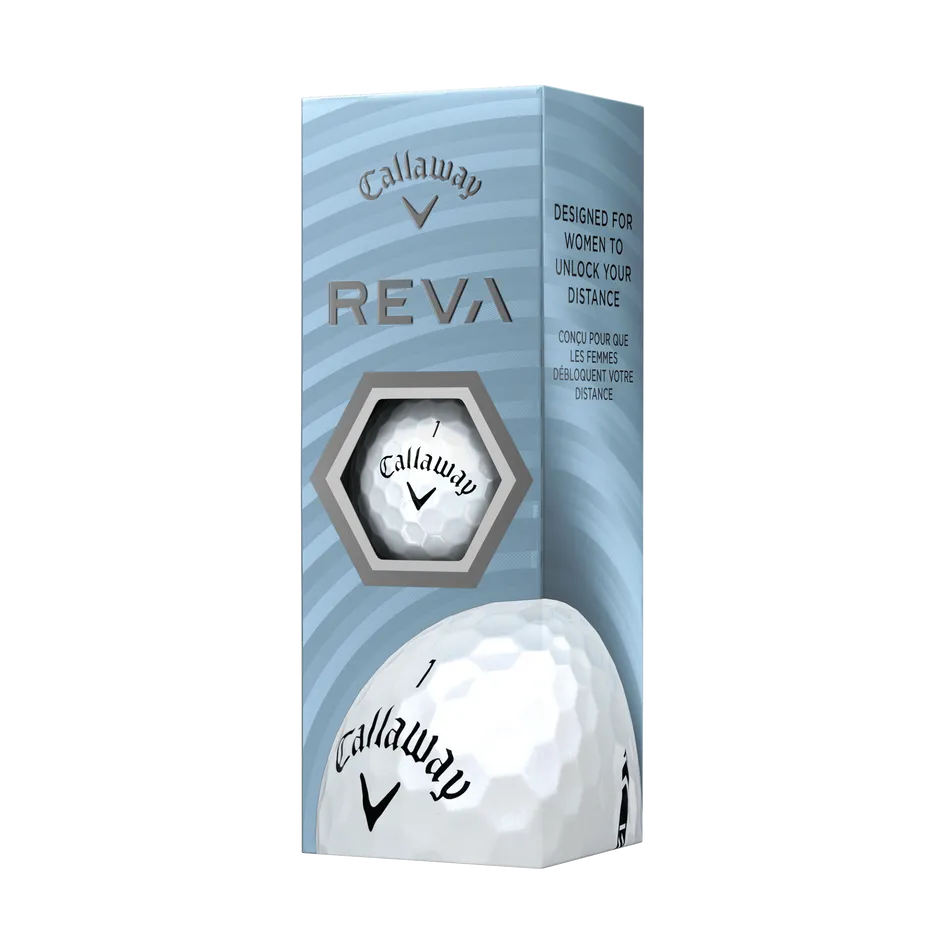 Callaway REVA Golf Balls 12 Pack White