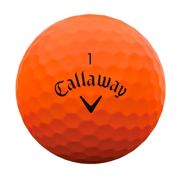 Callaway Super Soft Matte Orange Golf Balls - (12 Balls)