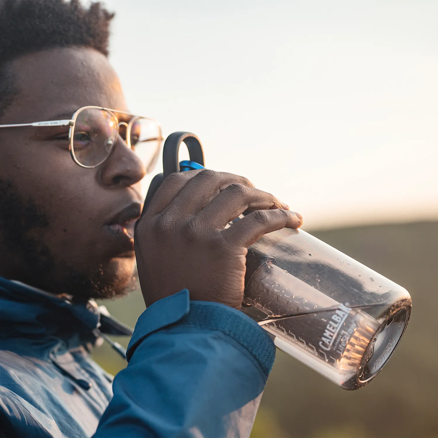 CamelBak Eddy+ 1L Filtered By Lifestraw Borraccia  Charcoal