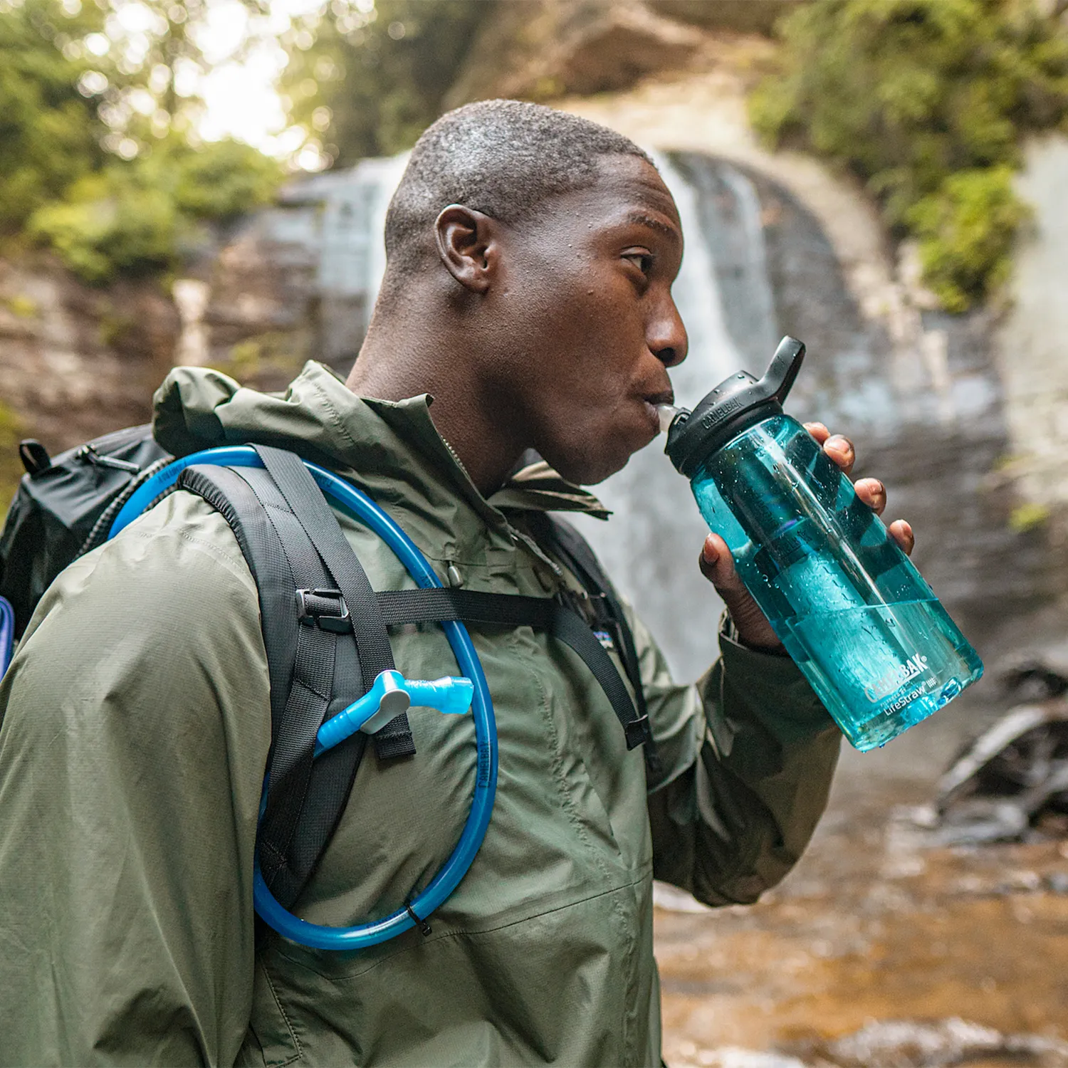 CamelBak Eddy+ 1L Filtered By Lifestraw Borraccia  True Blue