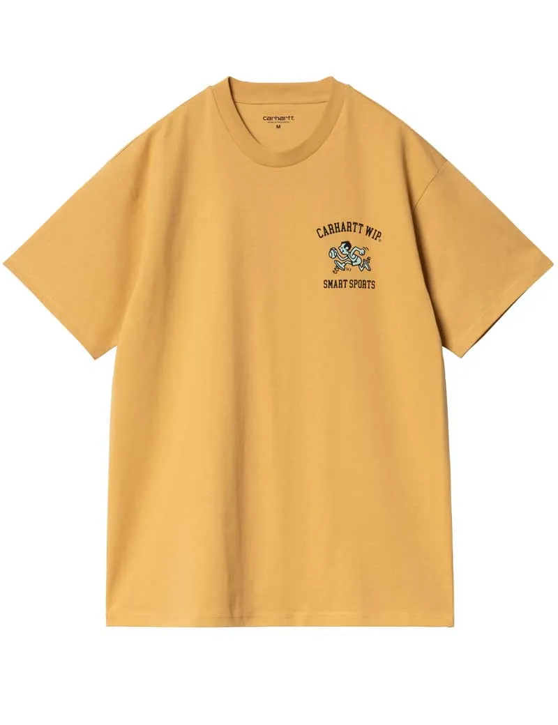 Carhartt Wip Smart Sports Short Sleeve T-Shirt Sunray