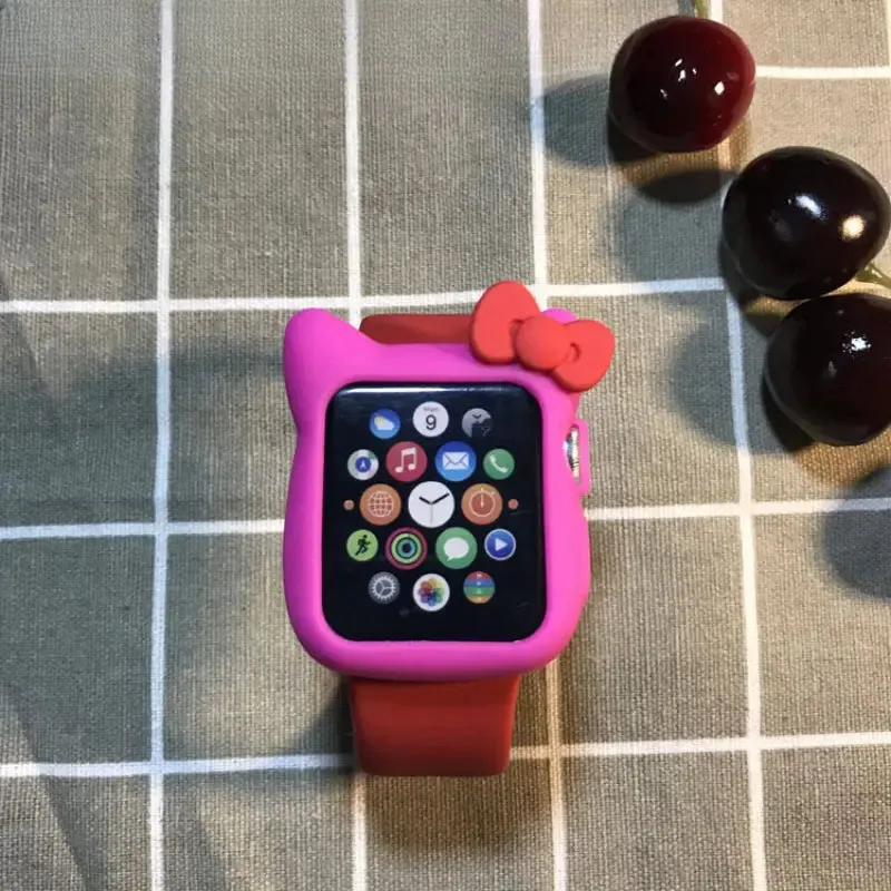 Cartoon Bow Case Compatible for iWatch