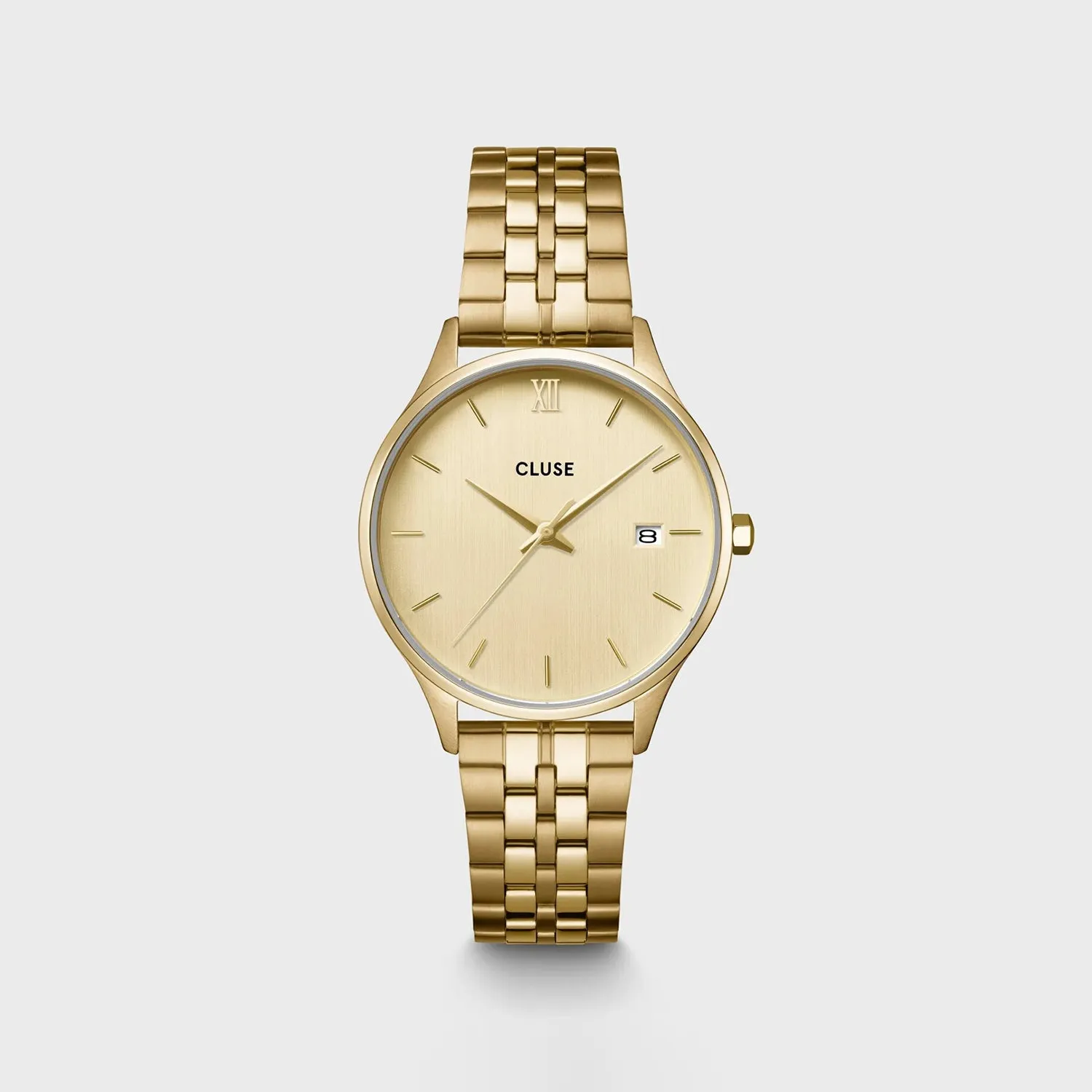 Cluse Minuit Date Watch, Gold